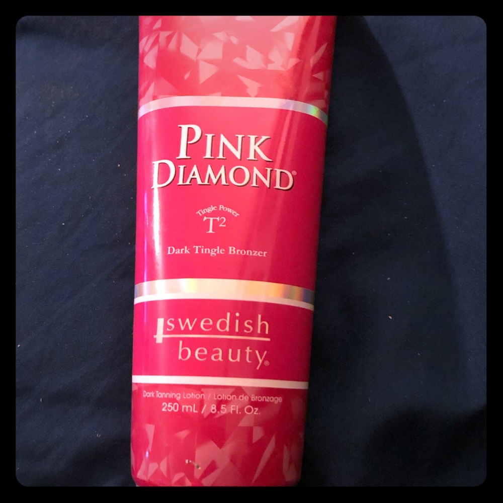Swedish beauty pink diamond indoor tanning lotion